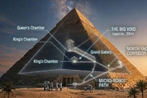 Inside the Great Pyramid Secret Chamber The Factual Science Behind the Mystery